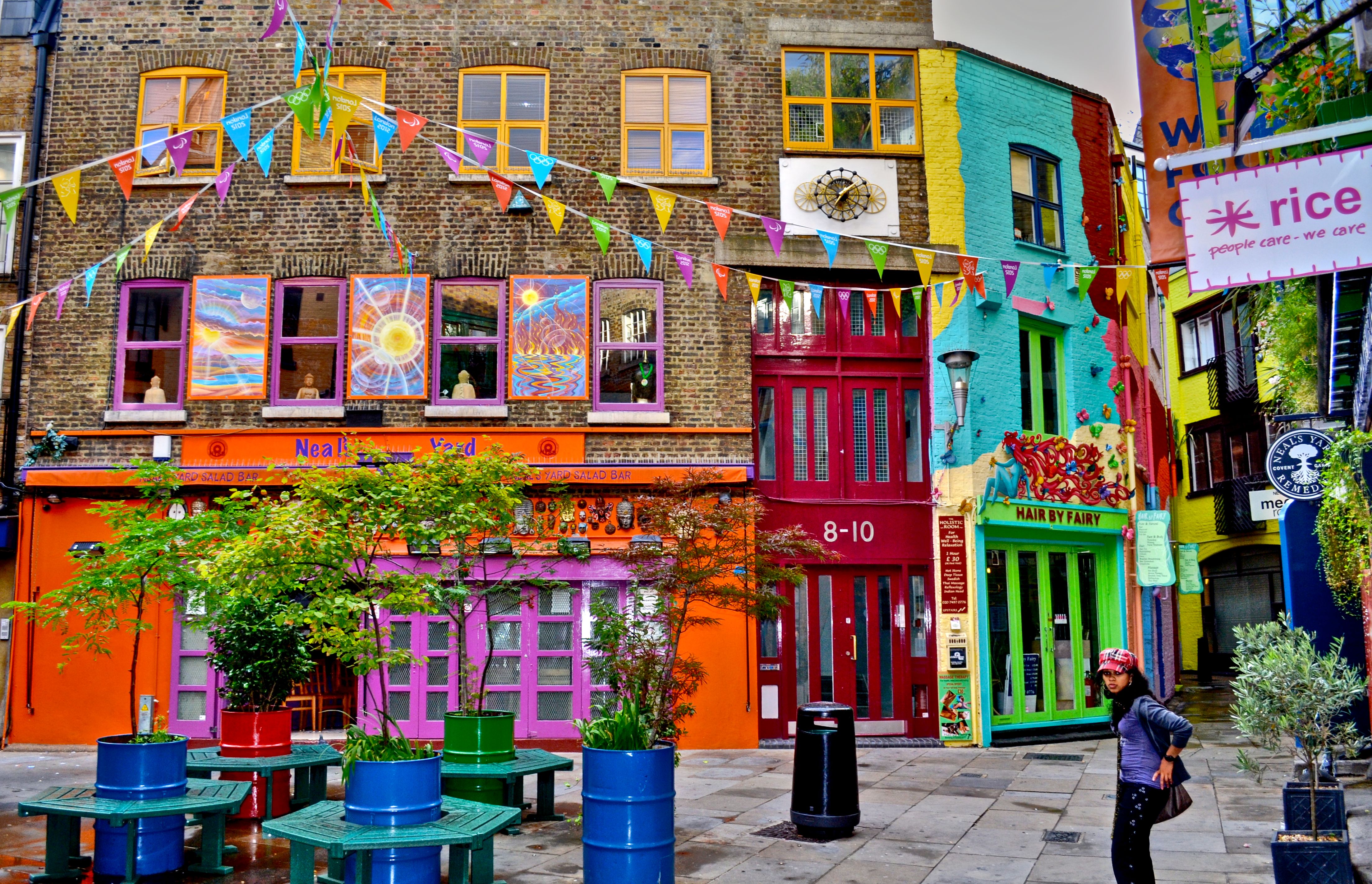 Лондонский дворик. Color street